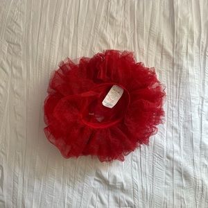 Elly & Emmy Red Sparkly Tutu, Size 0-12M